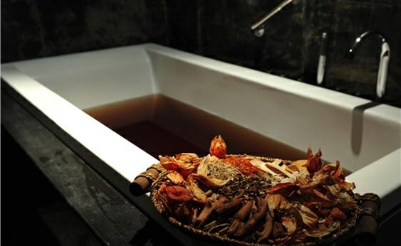 Medicine bath